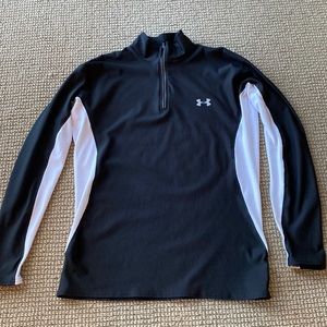 Under Armour Pullover Men's Large Black Long Sleeve